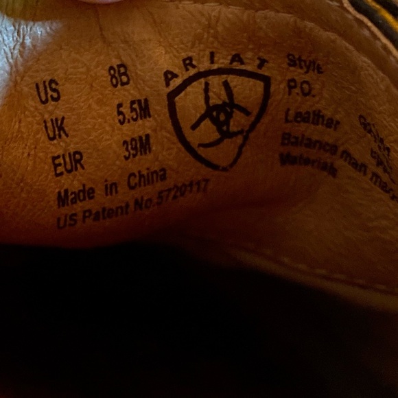 💥Ariat Black Leather Round Toe Mules💥 - Picture 9 of 11